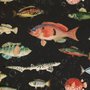 Papier peint poisson de l'océan vintage