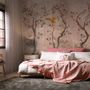 Watercolor Chinoiserie Fruit Trees Wallpaper Mural