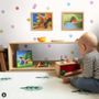 Colorful Little Polka Dots Wall Decal Sticker