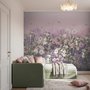 Soft Blooming Floral Meadow  Kids Wallpaper