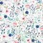 Watercolor Spring Floral Wallpaper Mural