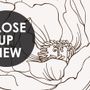 Poppy Drawing Floral Wallpaper Mural
