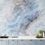 Blue Marble Art Wallpaper Mural