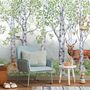 Kids Woodland Animals in the Forest Wallpaper Mural