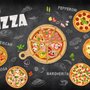 3D Look Italiano Pizza Fototapete