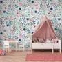 Watercolor Spring Floral Wallpaper Mural