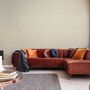 Papier peint panoramique de texture chenille beige