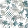 Vintage Tropical Leaf Pattern Wallpaper Mural