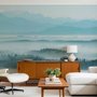 Misty Forest Landscape Wallpaper Mural