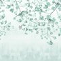 Soft Green Blossom Wallpaper Mural