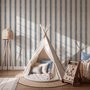 Playful Nursery Stripe Lines Wallpaper Mural