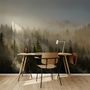Monochrome Charcoal New York City Wallpaper Mural