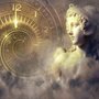Greek Sculpture and Abstract Fractal Wallpaper Mural