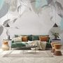 Nordic Leaf Wallpaper Mural