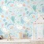 Pastel Underwater Adventure Sea Life Wallpaper Mural