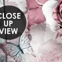 Elegant Floral with Little Butterfly Wallpaper Mural