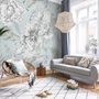 Drawing Floral Bouquet Art Wallpaper Mural