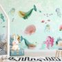 Papier peint animaux marins mignons chambre bébé