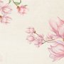 Watercolor Pink Magnolia Blossom Wallpaper Mural