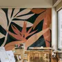 Tropical Foliage Leaves Art Wallpaper Mural