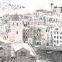 Charcoal City Wallpaper Mural