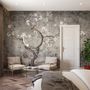 Vintage Dark Blossom Wallpaper Mural