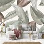 Vintage Leaf Wallpaper Mural