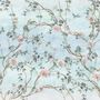 Aquarell-Chinoiserie-Blumen-Pfingstrosen-Fototapete