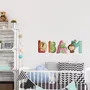 Watercolor Alphabet With Animals Wall Decal Sticker