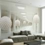 Abstract Corridor and Nordic Ball Wallpaper Mural