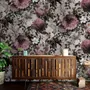 Vintage Floral with Pink Chrysanthemum Wallpaper Mural