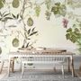Soft Tropical Grape Trees and Durian Fruits Wallpaper Mural