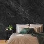 Dark Faux Marble Granite Slate Wallpaper Mural