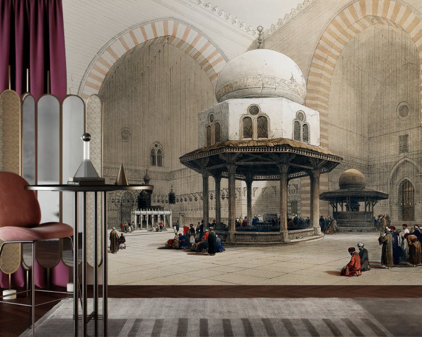 Fototapete Historischer Palast des Alten Ägypten
