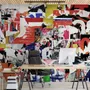 Street Collage Art Wallpaper Mural