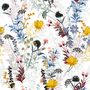 Colorful Wildflower Wallpaper Mural