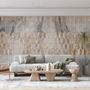 Black Marble with Gold Style Ornament Wallpaper Mural