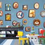 Kids Cartoon Photo Frame Wallpaper Mural