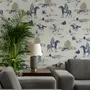 Retro Western Cowboys Wallpaper Mural