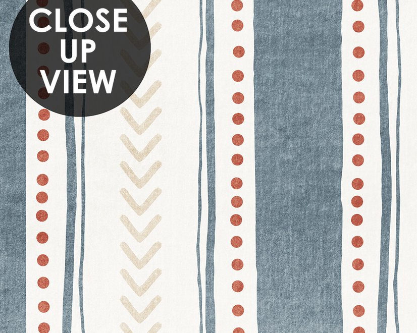 Playful Nursery Stripe Lines Wallpaper Mural