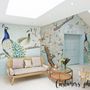 Peacock with Magnolia Blossom Wallpaper Mural