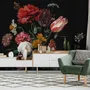 Dutch Florals Still Life Flowers in Vase Wallpaper Mural