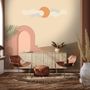 Abstract Desert Art with Stairs Wallpaper Mural