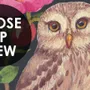 Watercolor Cute Kids Forest Animals in Forest Wallpaper Mural