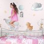 Papier peint animaux volants mignons et cirque amusant