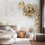Ornament Rose Floral Wallpaper Mural