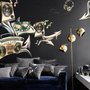 Vintage Music Old Radio and Headphone Wall Decal Sticker