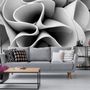 Abstrakte 3D-Look Architektur Fototapete