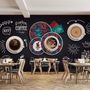 Vintage Coffee Wallpaper Mural