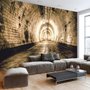 Papier peint panoramique des tunnels en 3D